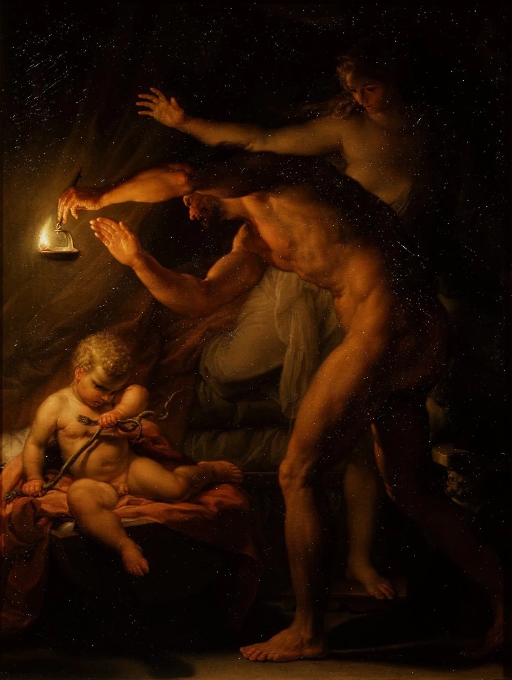 Pompeo - Ercole bambino soffoca i serpenti, Palazzo pitti, Firenze